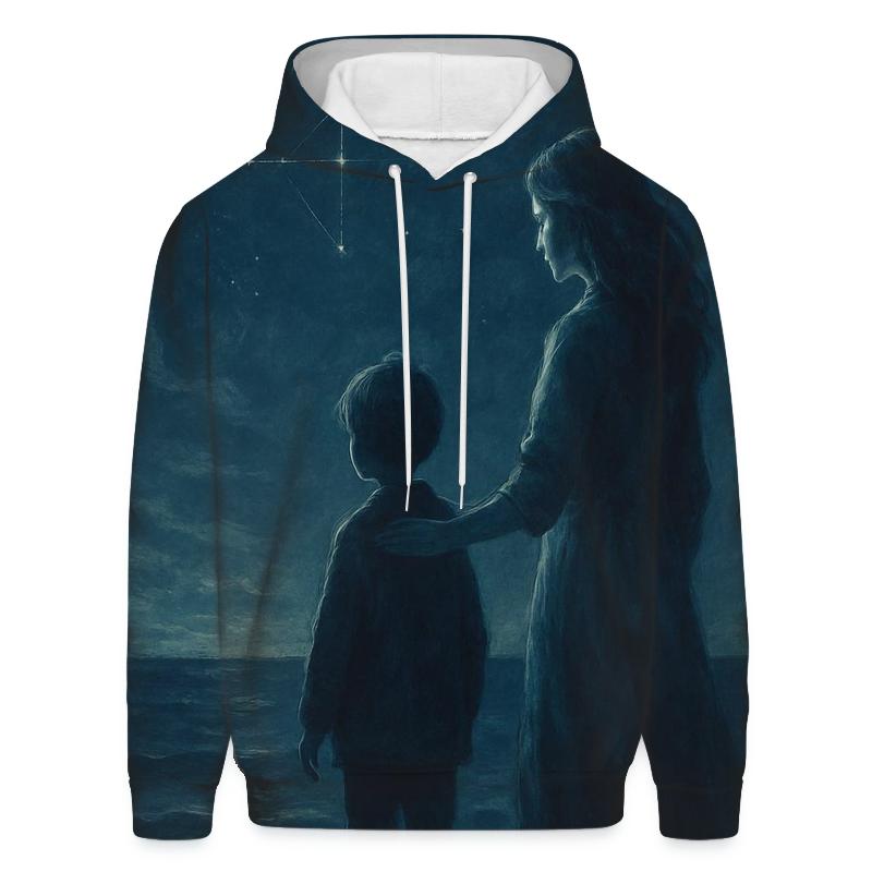 The Compass Of Her Quiet Guidance lightweight hoodies