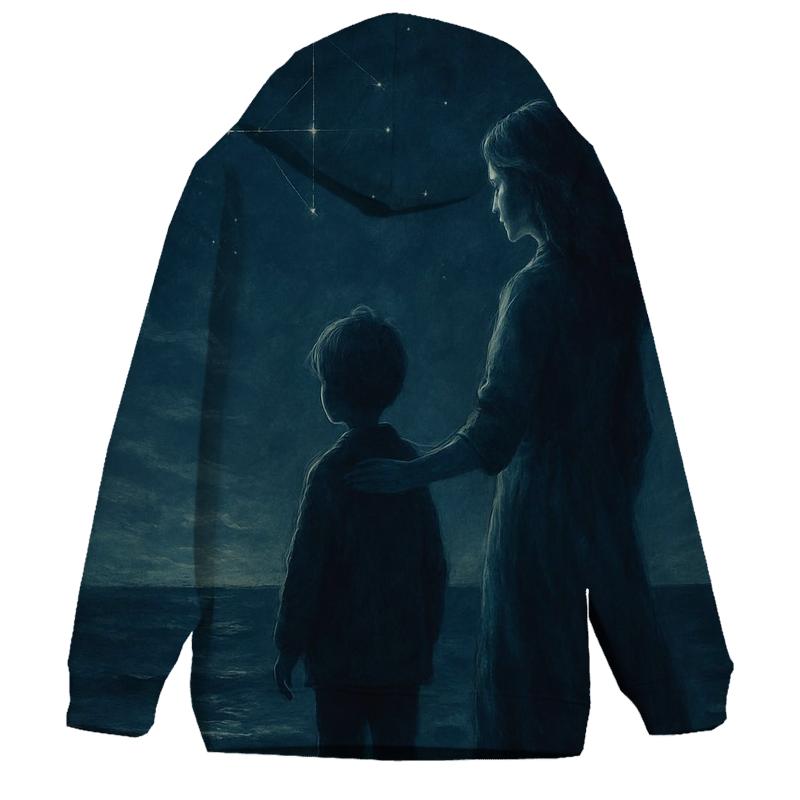 The Compass Of Her Quiet Guidance lightweight hoodies
