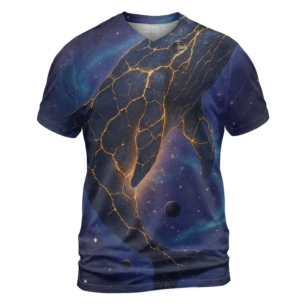 Astral Kintsugi Leviathan unique graphic print tees