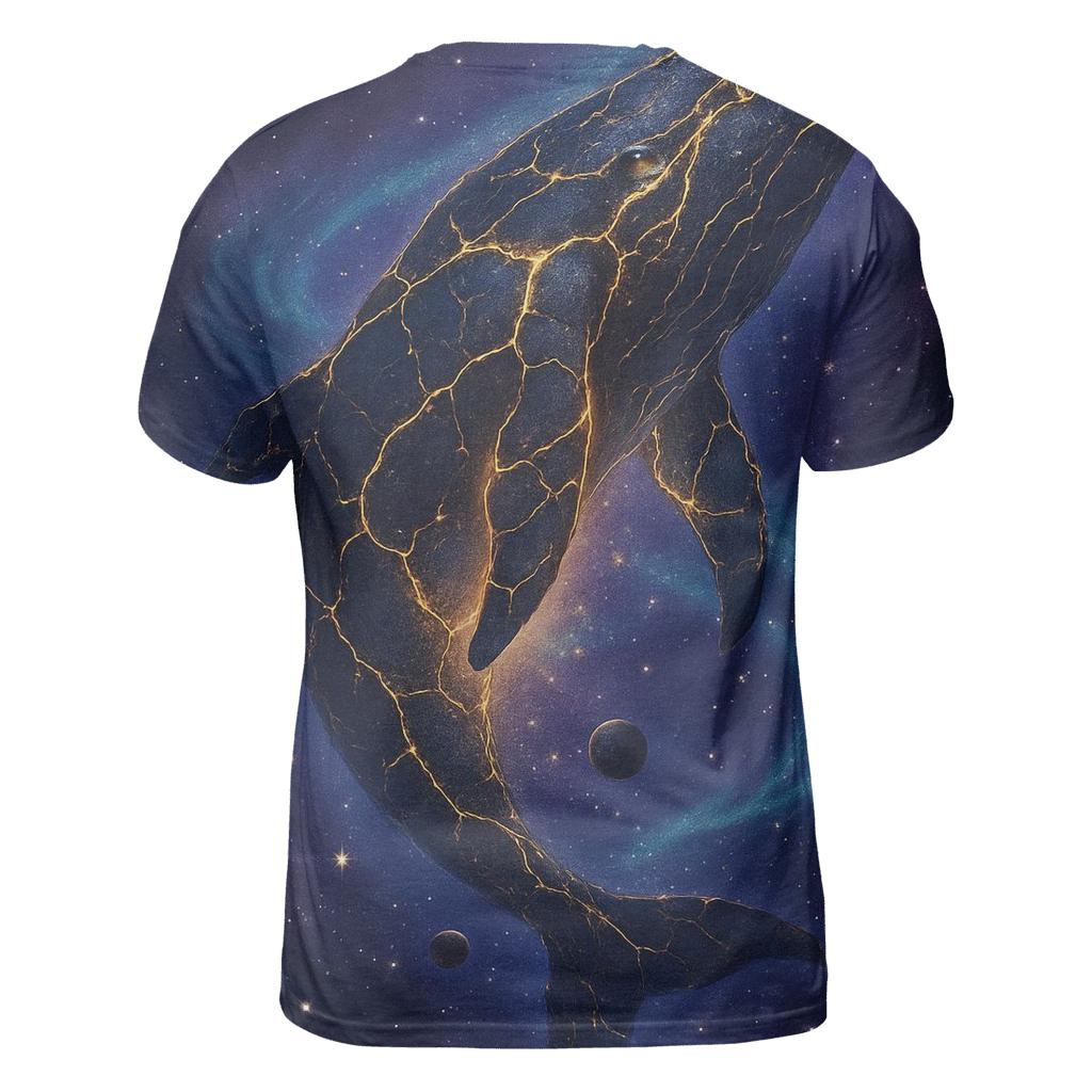 Astral Kintsugi Leviathan unique graphic print tees