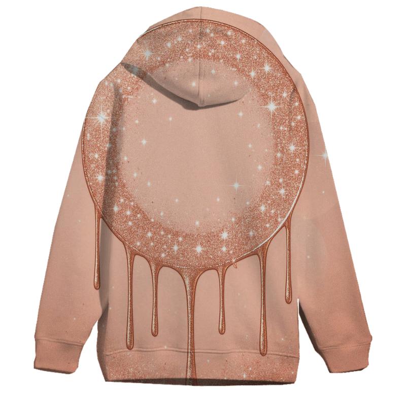 Rose Gold Halo Cascade hoodies fashion