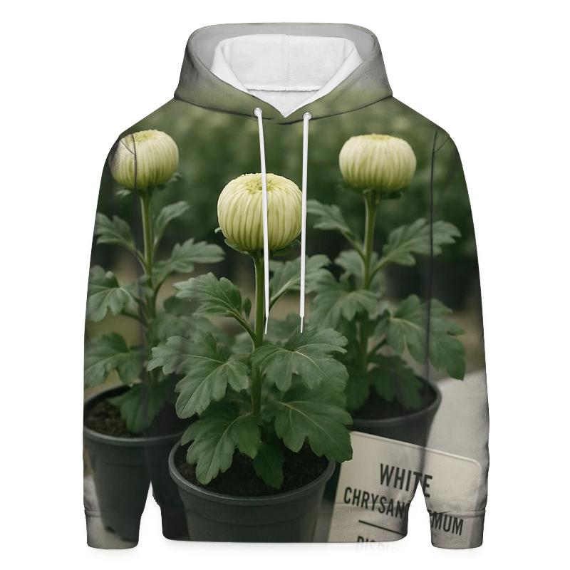 Chrysanthemum Disbudding Notes In A Fall Greenhouse pullover hoodies