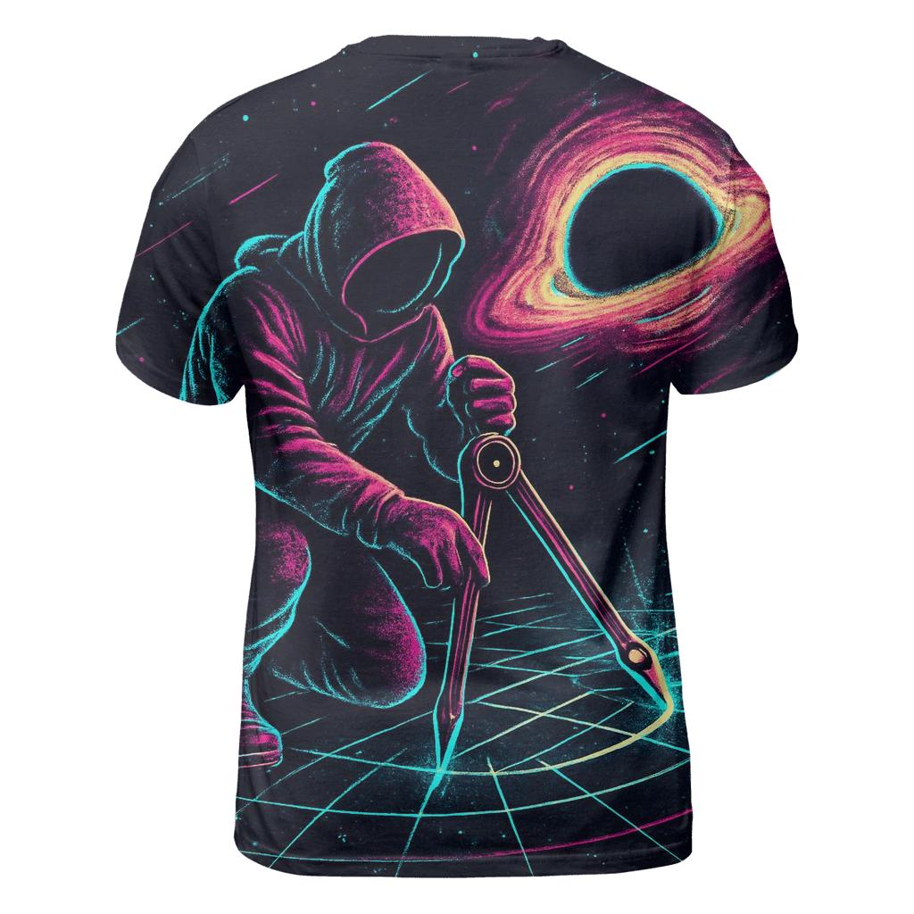 Neon Cartographer Of The Event Horizon artistic all-over print tops