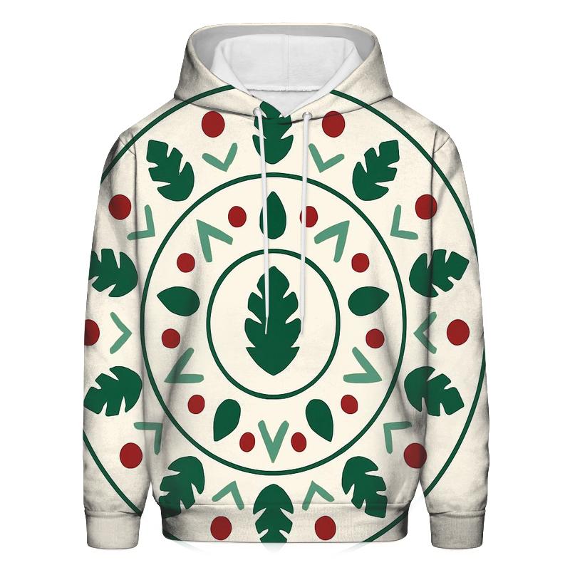 Ornament Mandala Pinecone Rings custom hoodies