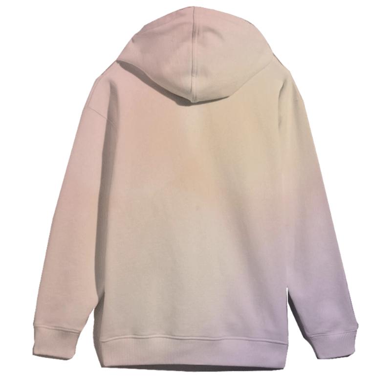 Cotton Candy Halo Bloom custom hoodies