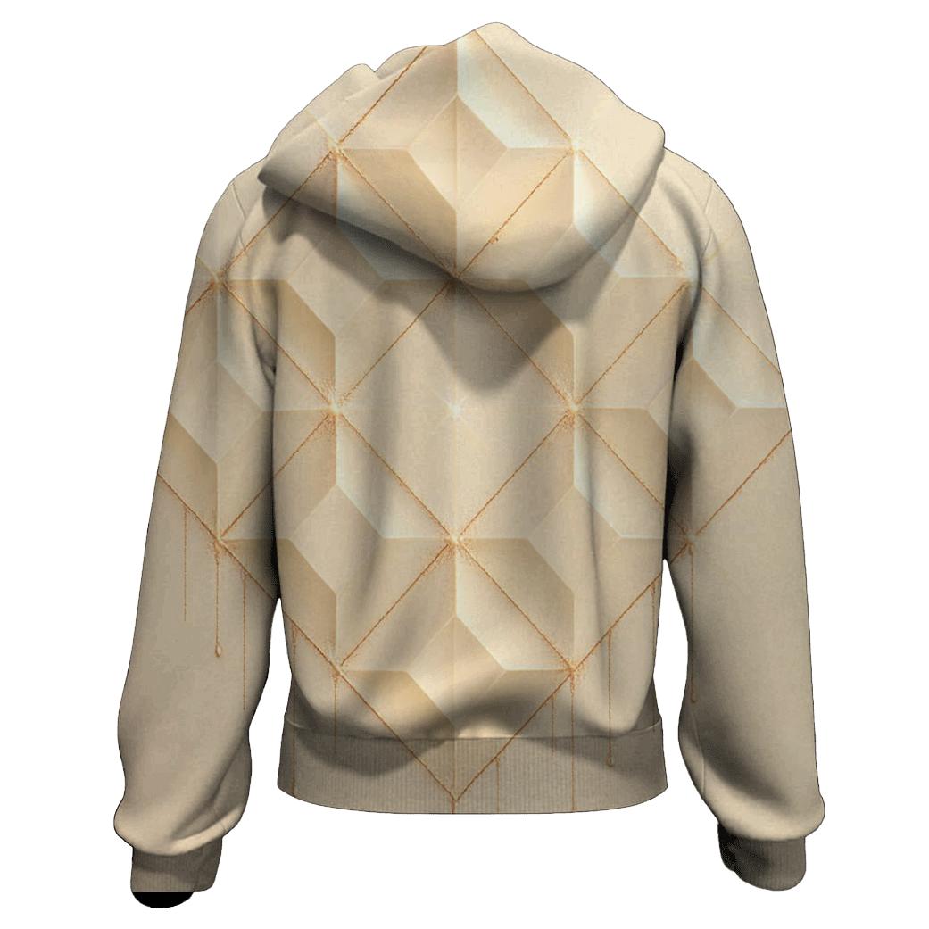 Champagne Prism Lattice hoodie designs