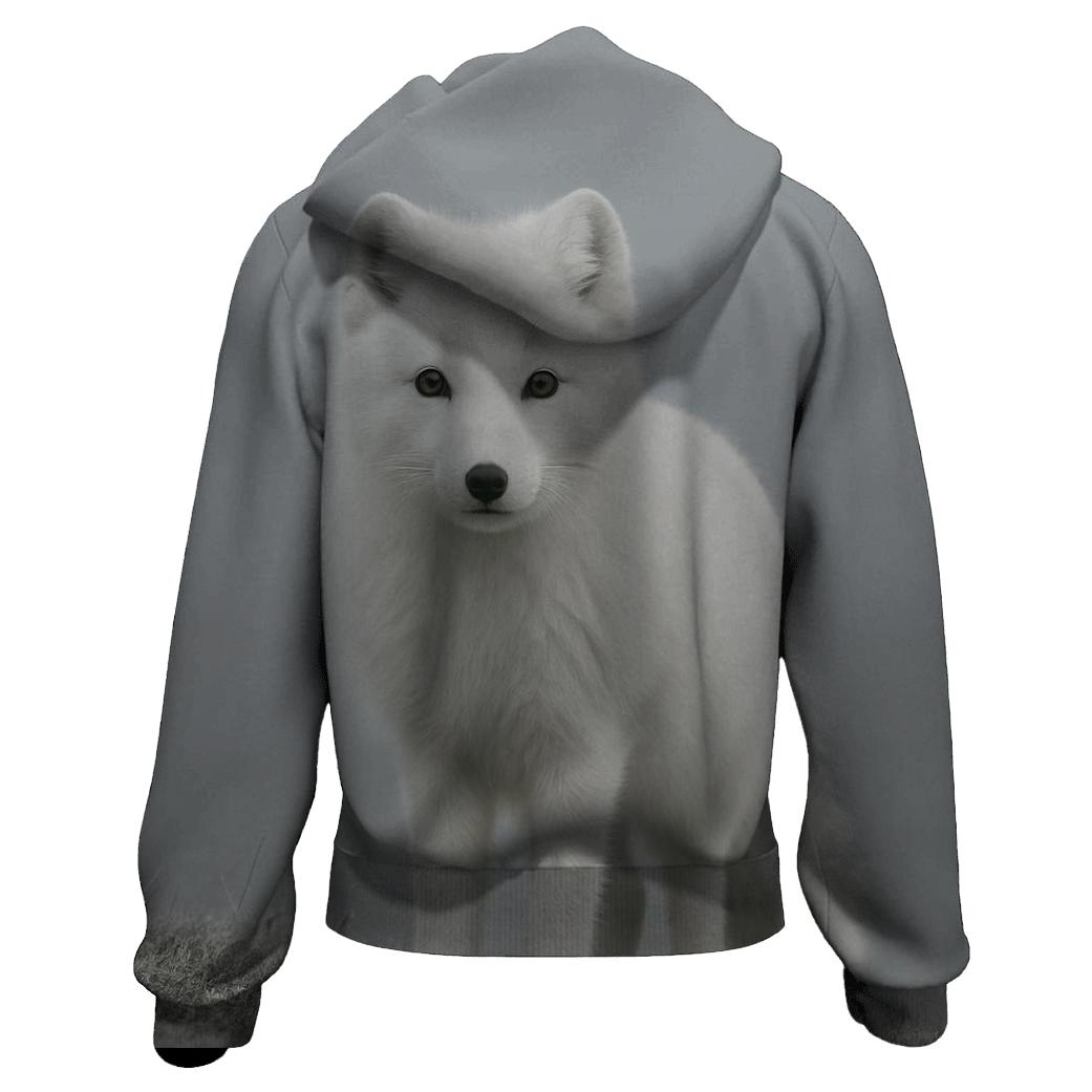 Fogline Sentinel Arctic Fox printed hoodies