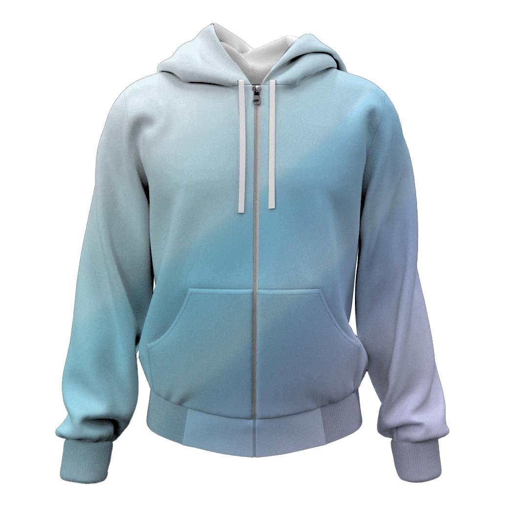 Frosted Prism Drift embroidered hoodies