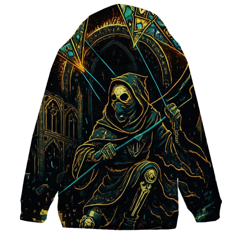 Cathedral Of Glitched Kites designer hoodies