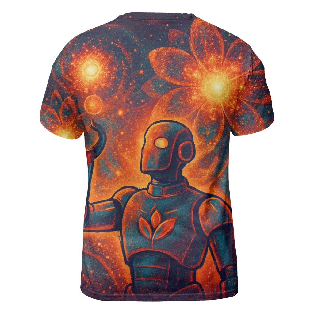 Supernova Bloom Garden designer pattern shirts