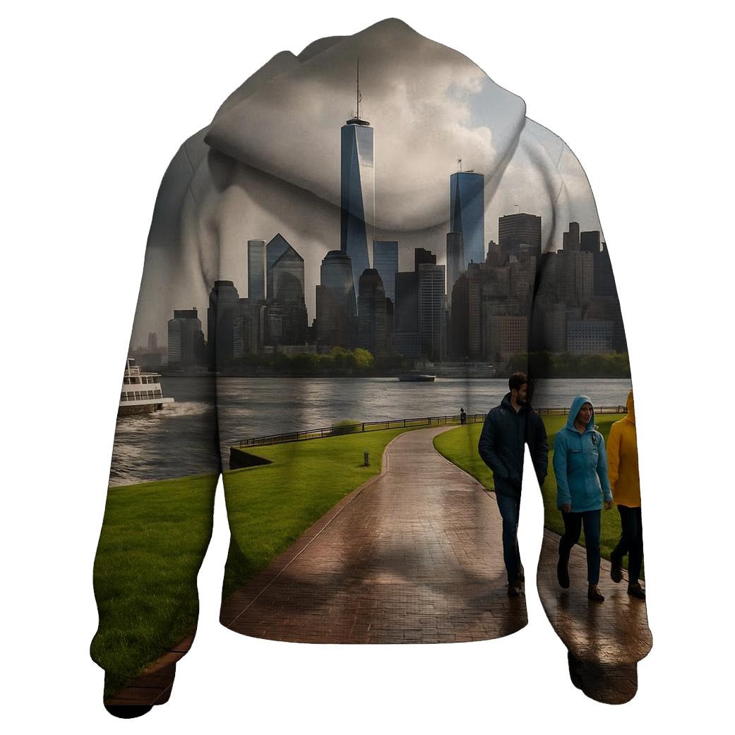 Storm Clearing Over Lower Manhattan From Governors Island hoodie designs