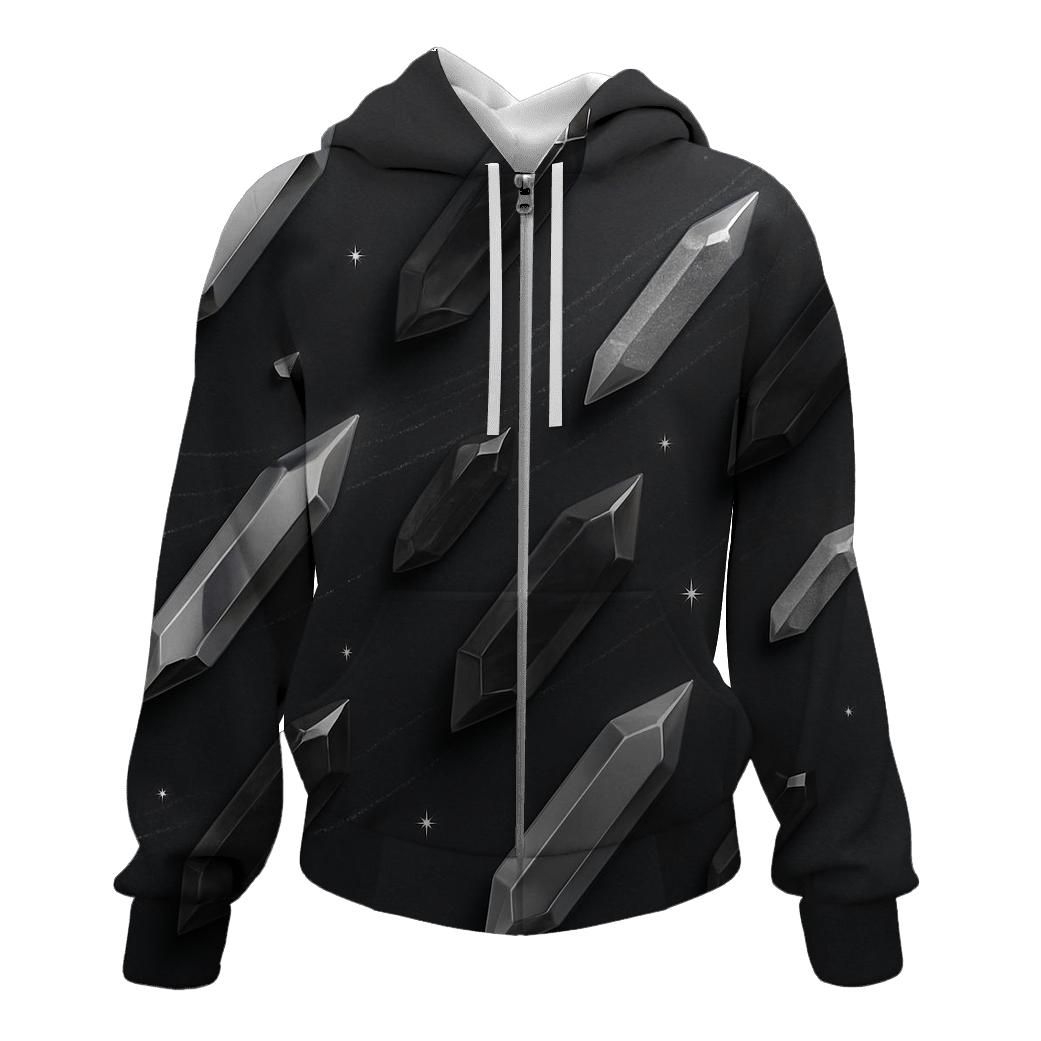 Charcoal Gemstone Drift heavyweight hoodies