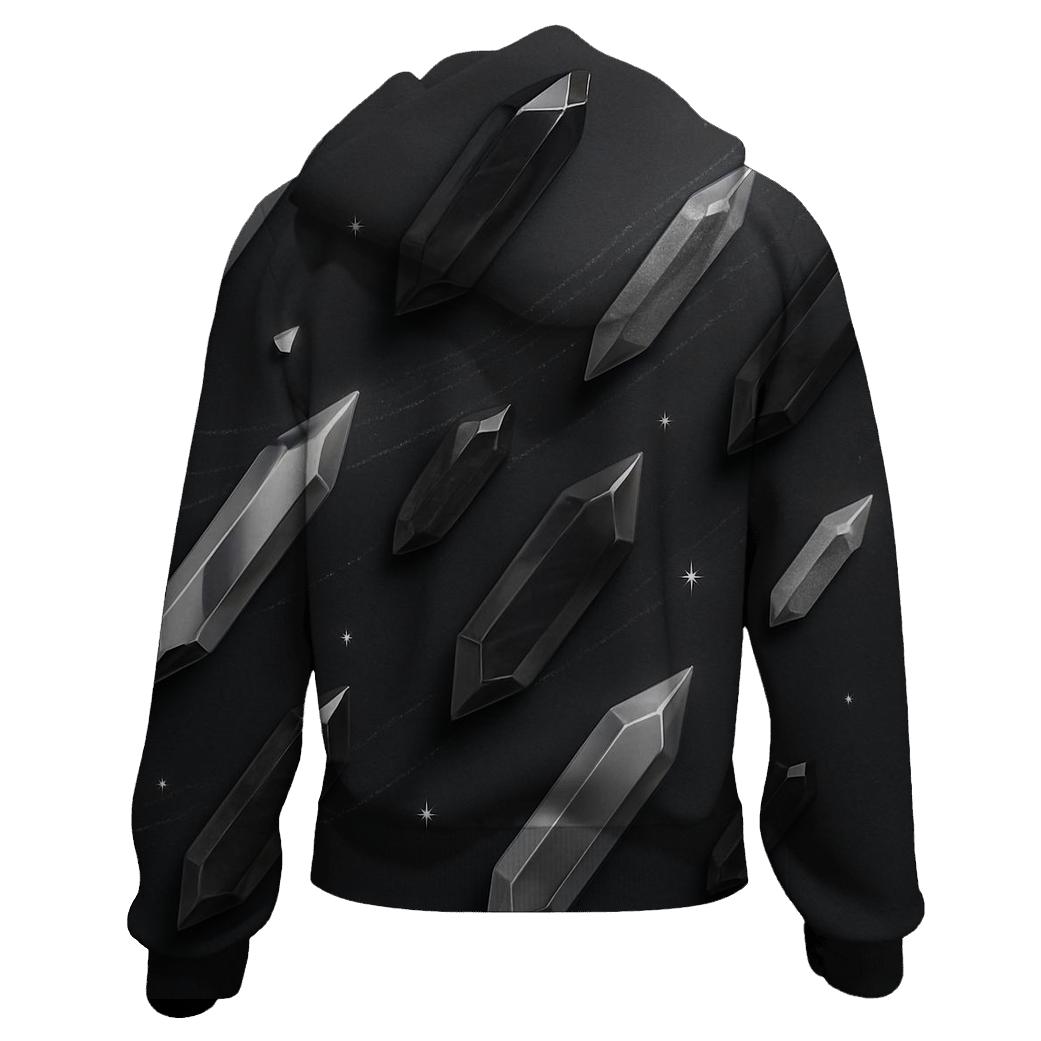 Charcoal Gemstone Drift heavyweight hoodies