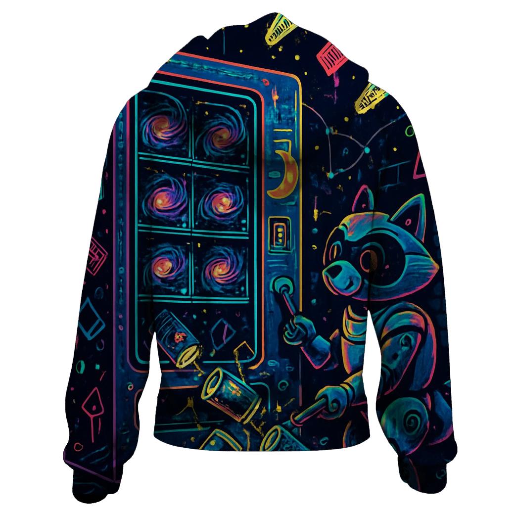 Pocket Universe Vending Machine graphic hoodies