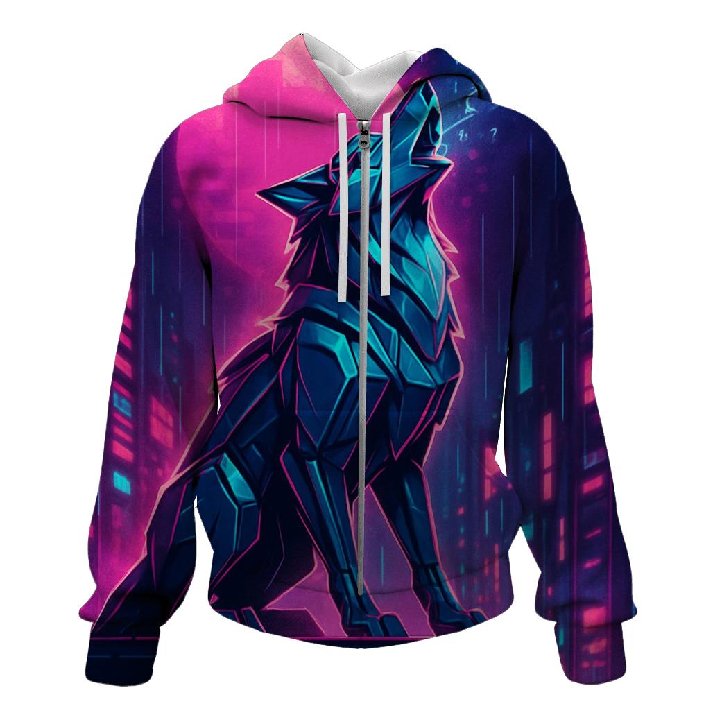 Neon Circuit Mooncaller heavyweight hoodies