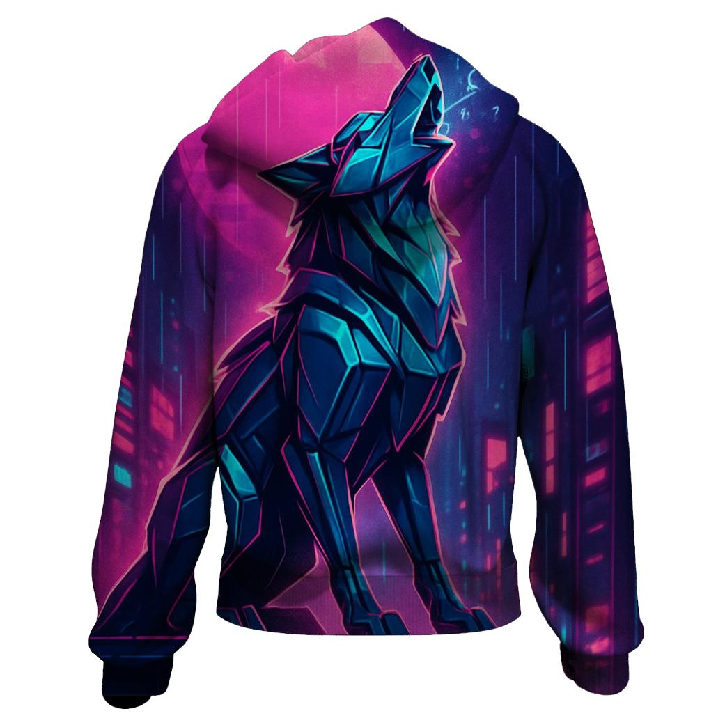 Neon Circuit Mooncaller heavyweight hoodies