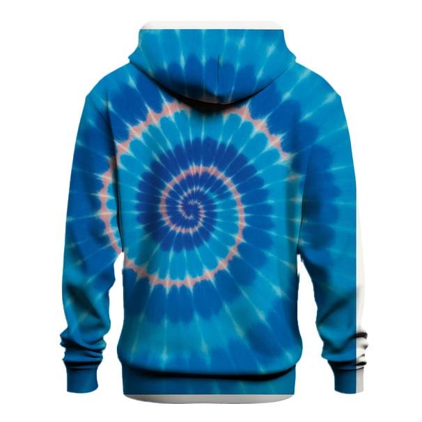 Nebula Spiral Overdye Whirlpool graphic hoodies
