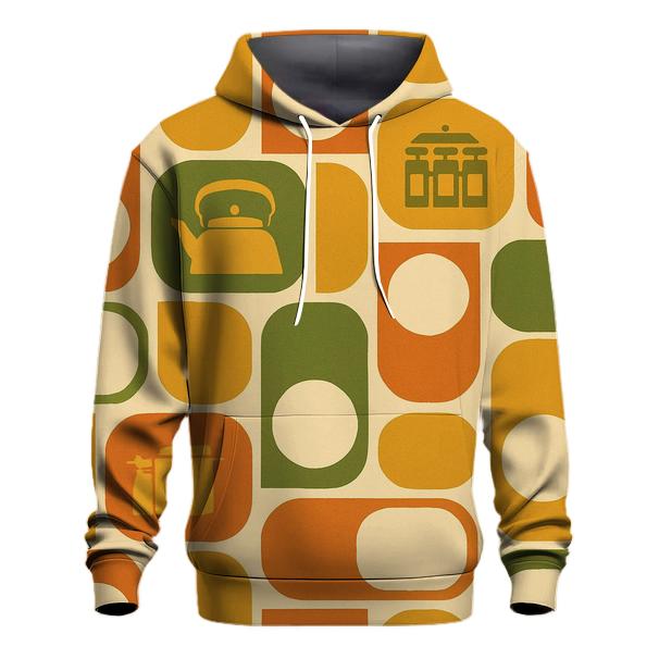 Harvest Gold Kitchen Geometry custom hoodies