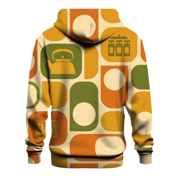 Harvest Gold Kitchen Geometry custom hoodies