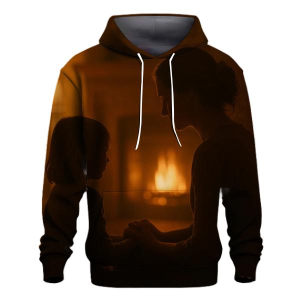 The Hearth Of Her Presence lightweight hoodies