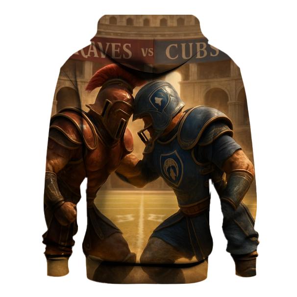 Ancient Colosseum Clash Braves Versus Cubs custom hoodies