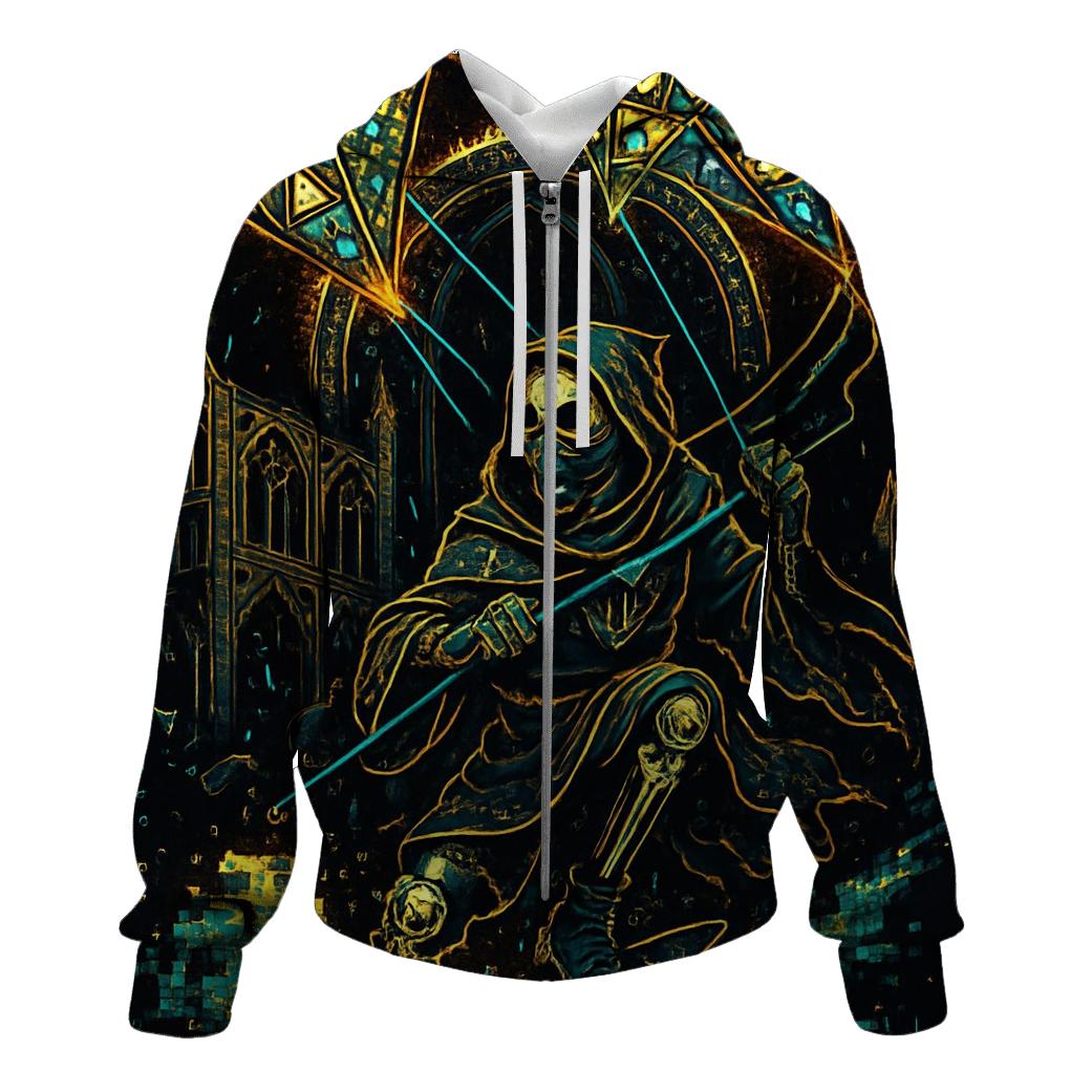 Cathedral Of Glitched Kites hoodie trends