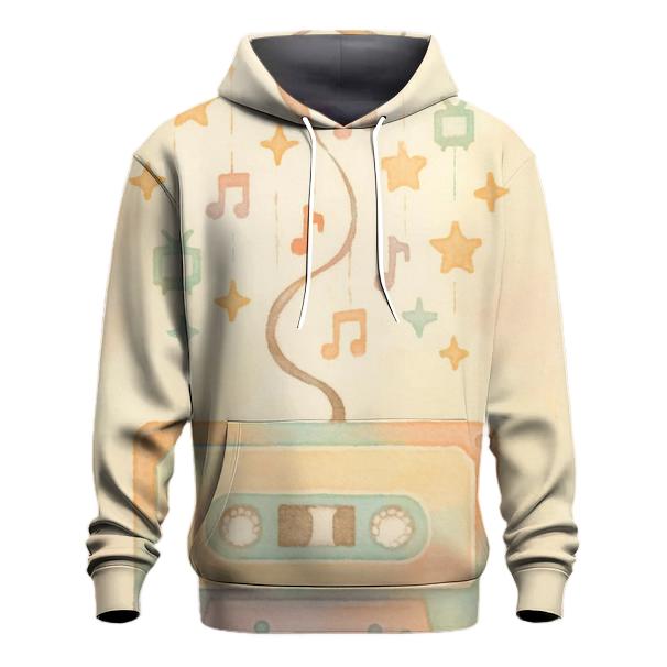 Cassette Constellation Mobile printed hoodies