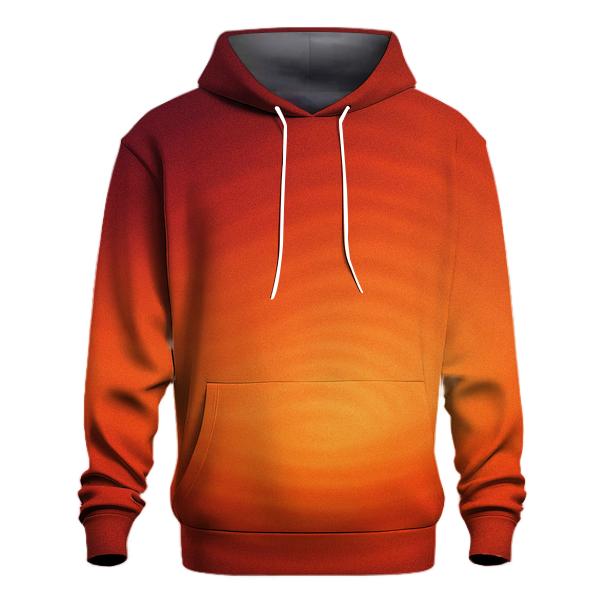 Molten Sunset Ripple embroidered hoodies