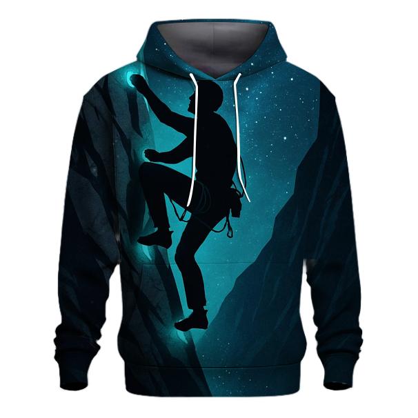Gravity Defying Rock Climbing Ascent zip-up hoodies