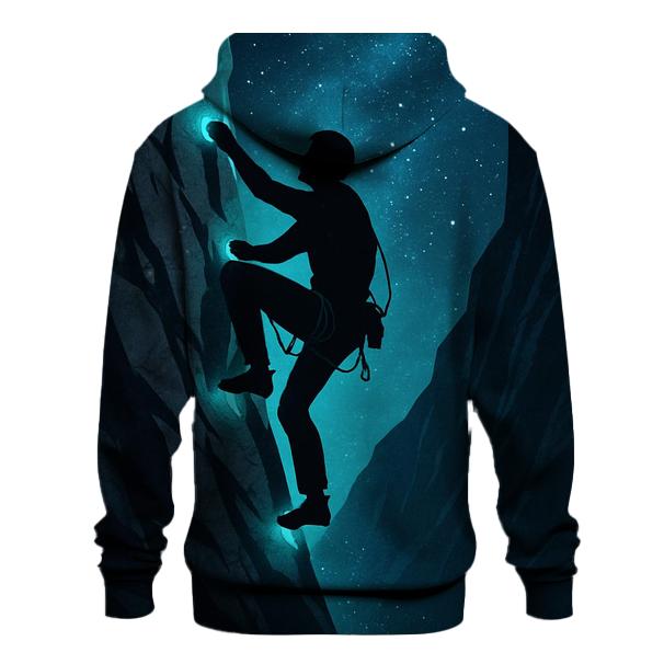 Gravity Defying Rock Climbing Ascent zip-up hoodies