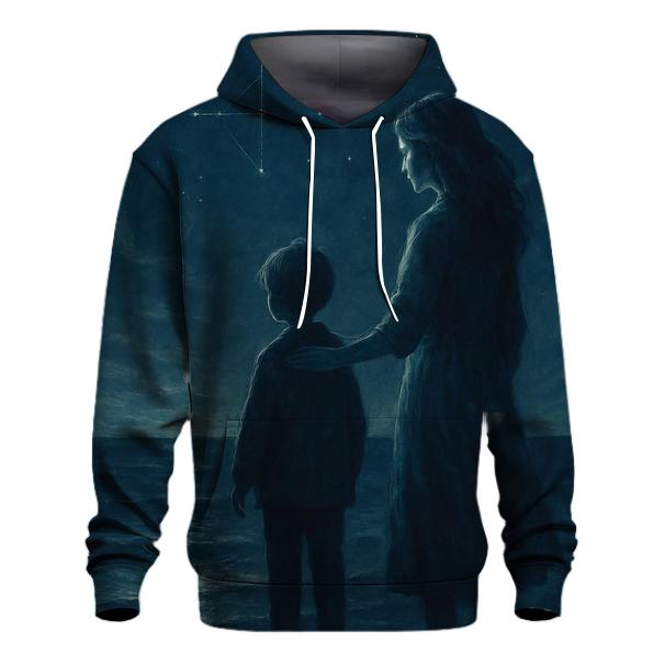 The Compass Of Her Quiet Guidance zip-up hoodies