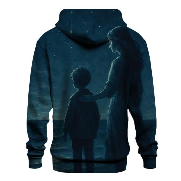 The Compass Of Her Quiet Guidance zip-up hoodies