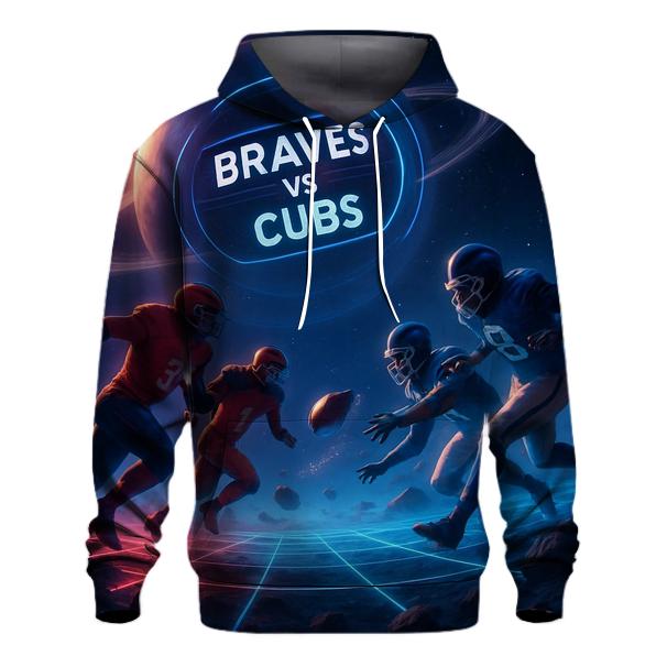 Deep Space Gridiron Braves Versus Cubs hoodie styles