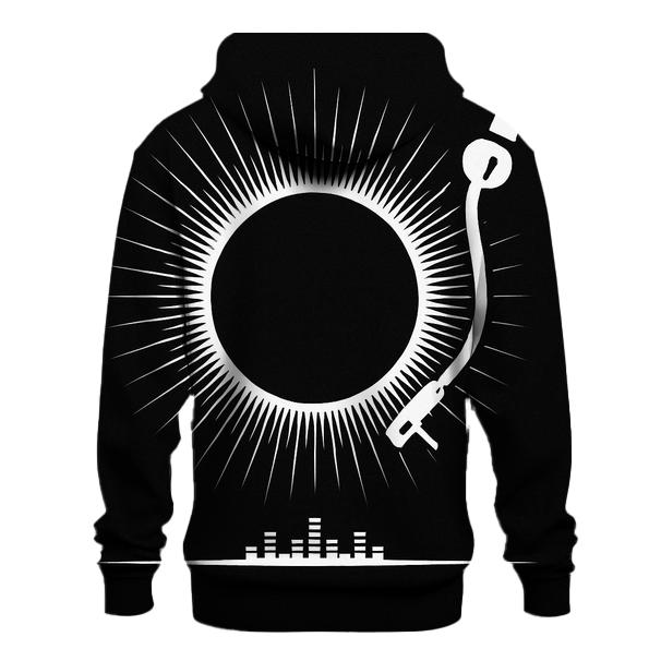 Monochrome Turntable Eclipse designer hoodies