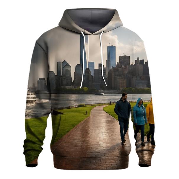 Storm Clearing Over Lower Manhattan From Governors Island hoodie designs