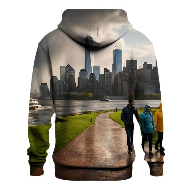 Storm Clearing Over Lower Manhattan From Governors Island hoodie designs