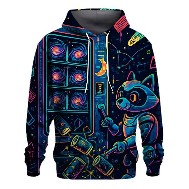 Pocket Universe Vending Machine lightweight hoodies
