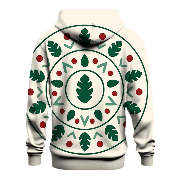 Ornament Mandala Pinecone Rings graphic hoodies