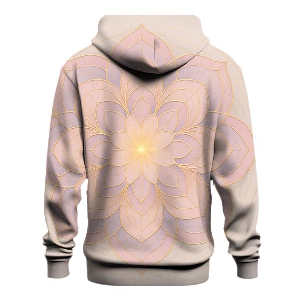 Luminous Breath Mandala custom hoodies