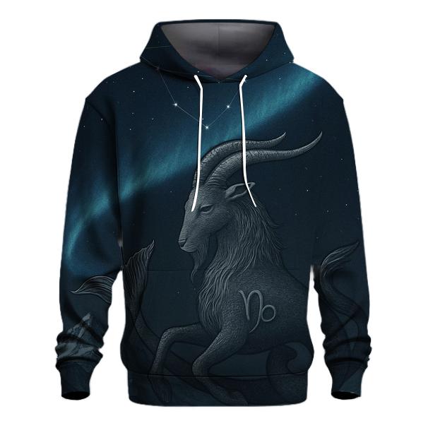 Capricorn Sea Goat Mountain Zodiac Emblem custom hoodies