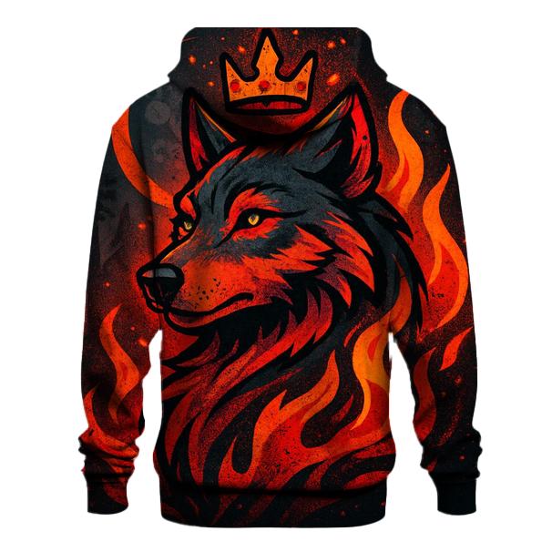Ember Crown Wildheart embroidered hoodies