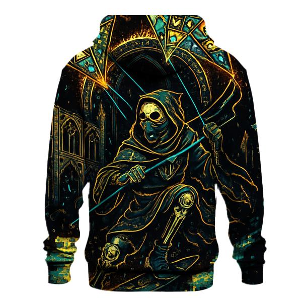 Cathedral Of Glitched Kites heavyweight hoodies