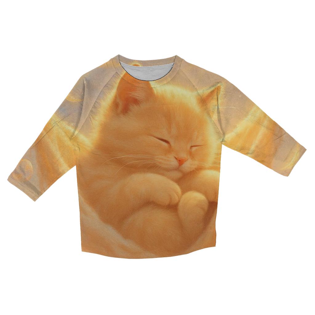 Sunrise Cloud Hammock Cat Nap trendy 3/4 sleeve tops
