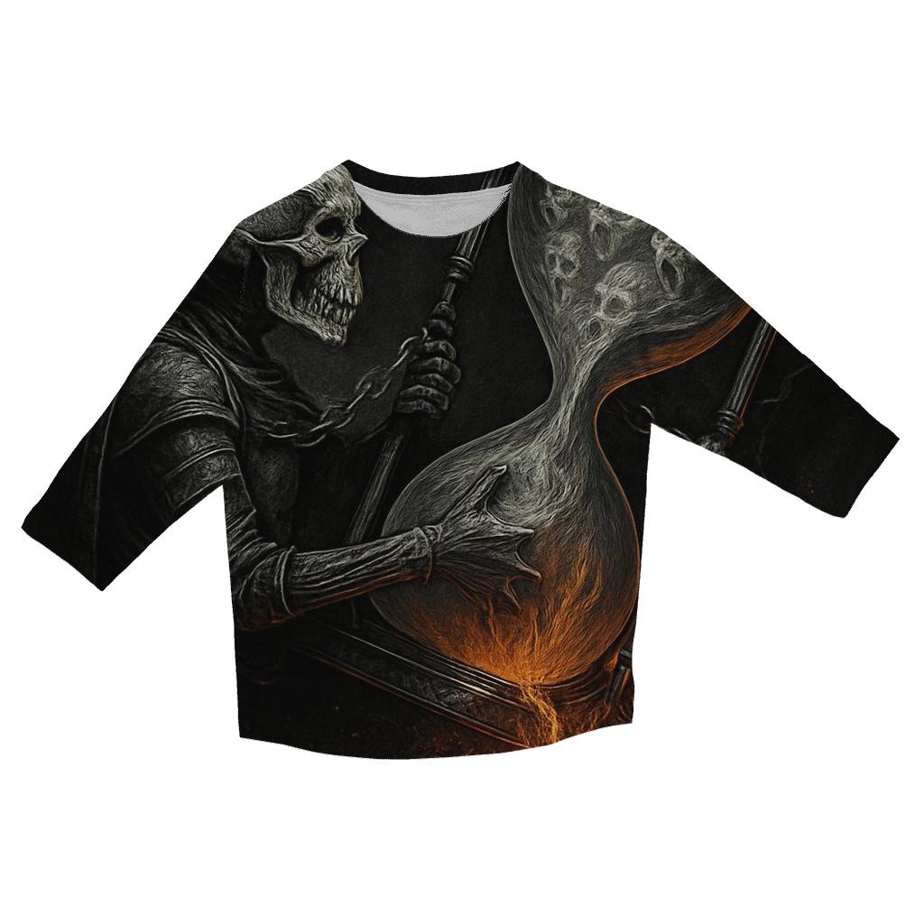 Hourglass Of The Ashbound Covenant designer 3/4 sleeve blouses
