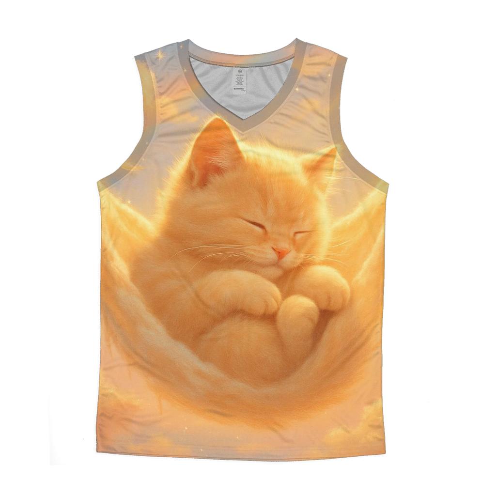 Sunrise Cloud Hammock Cat Nap custom tank tops