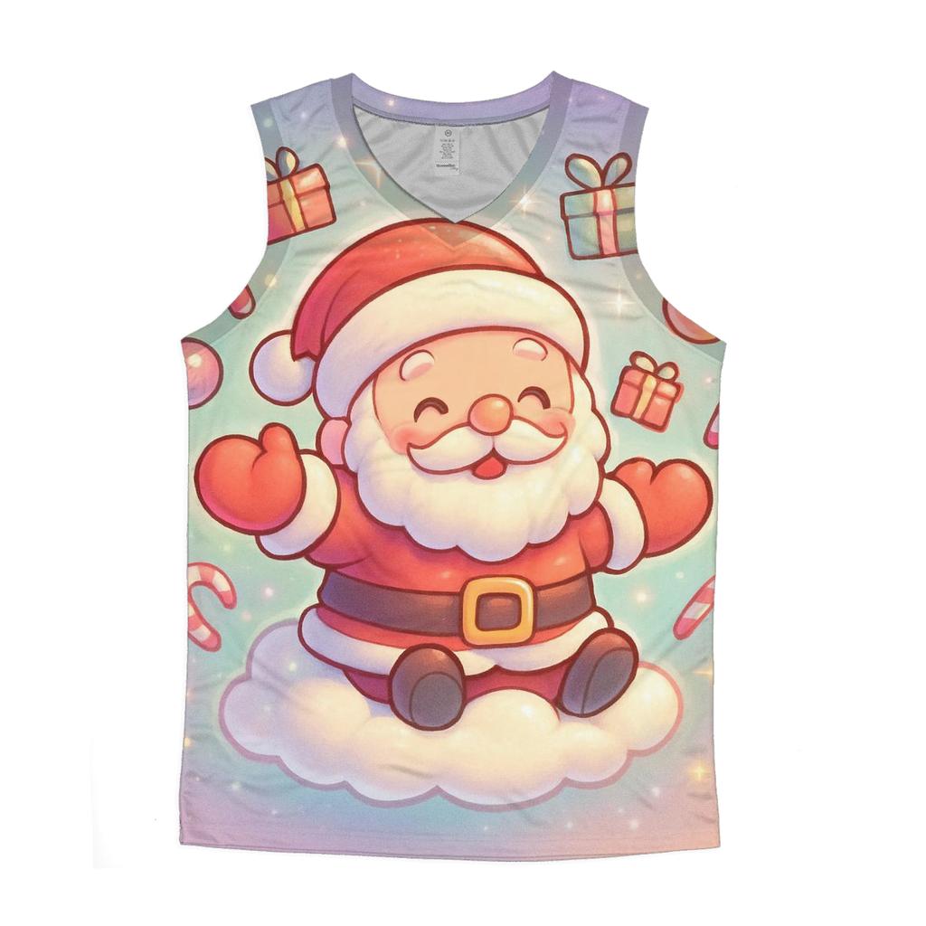 Candy Cloud Chibi Santa Dream Parade cotton sleeveless tops