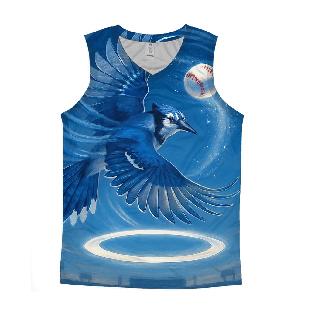 Stadium Halo Flight In Blue Jays Motion custom tank tops