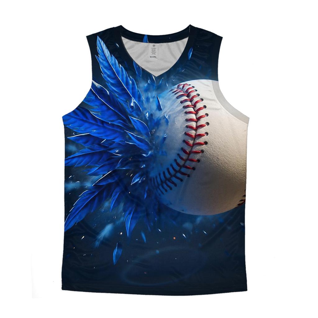 Featherbreak Fastball Blue Jays Edition trendy fitted tank tops