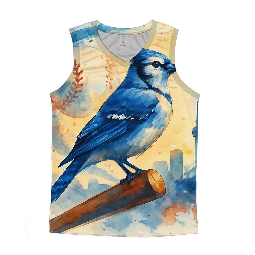 Skyline Bat Perch For Blue Jays Pride casual summer tank tops