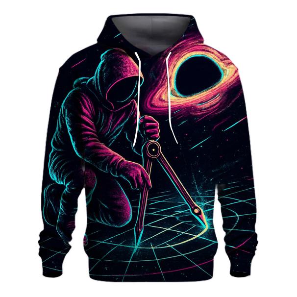 Neon Cartographer Of The Event Horizon heavyweight hoodies
